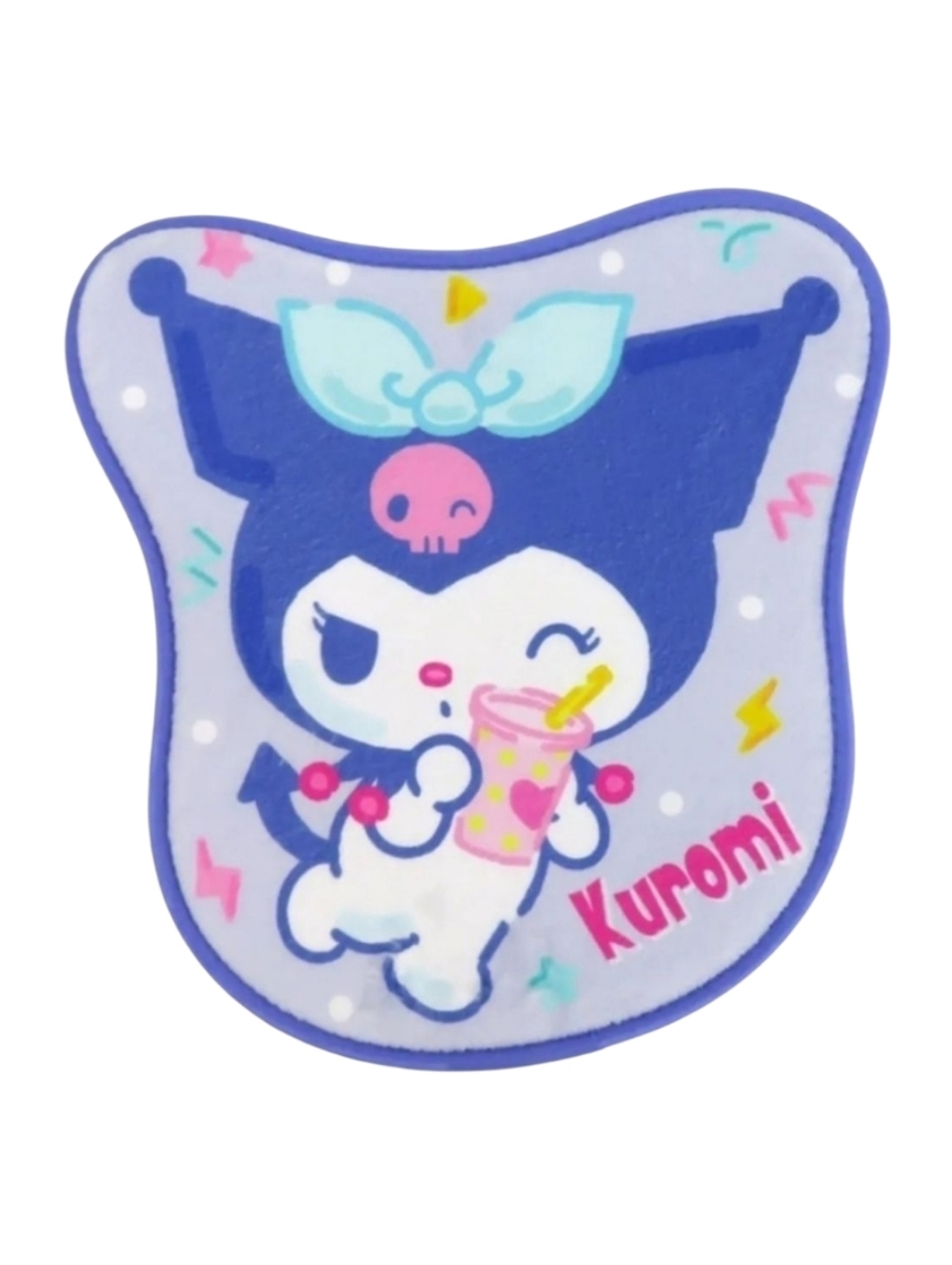 Sanrio Kuromi Confetti Boba Drink Floor Mat